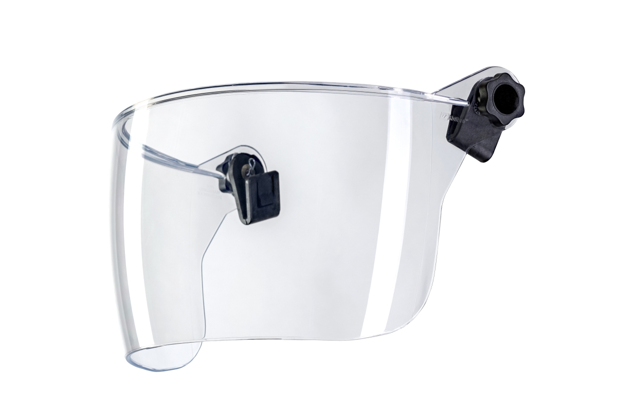 Visierscheibe beschichtet (klar) für BULLARD H3000 u. H1500 NEU