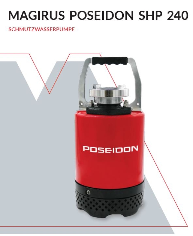 MAGIRUS POSEIDON SHP 240 Schmutzwasserpumpe