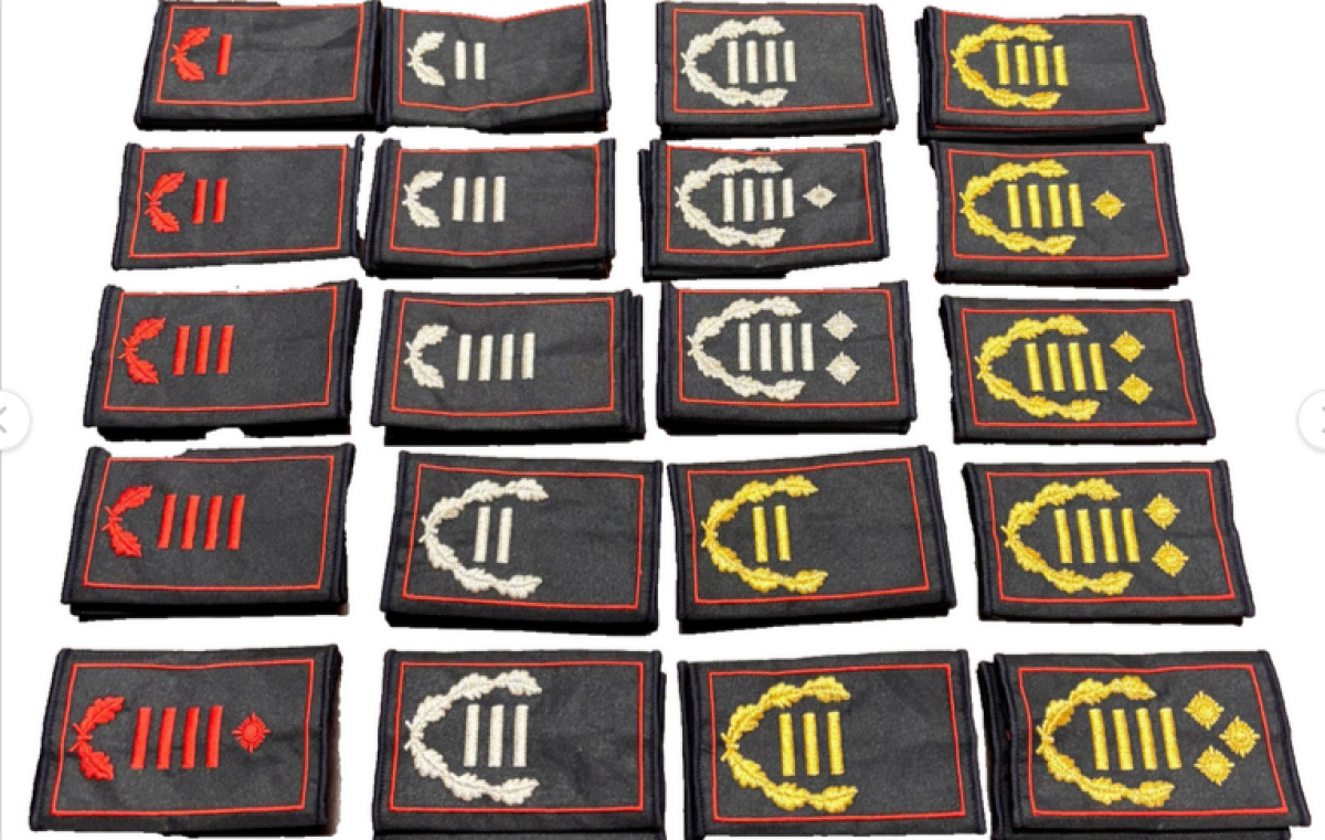 Dienstgradschlaufen Niedersachsen 2025 (Freiwillige Feuerwehr)