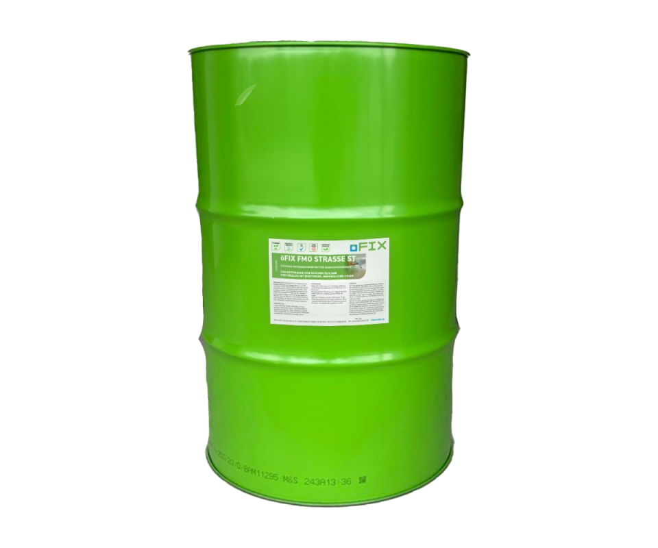 öFix FMO Strasse - Biotensid-Reinigungskonzentrat zur Ölspurentfernung von Verkehrsflächen 10L, 20L, 200L Fass, 600/1000L IBC